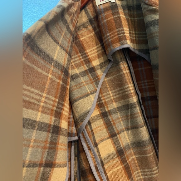 Free People Mari Plaid Blazer Jacket - Picture 15 of 16